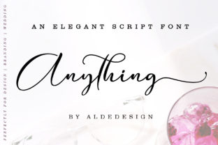 Anything Script: A Bold Typeface for Makers