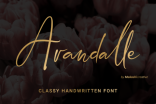 Arandalle Script: A Classy Typeface for Modern Branding