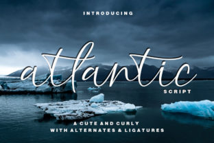 Atlantic Script Font for Makers