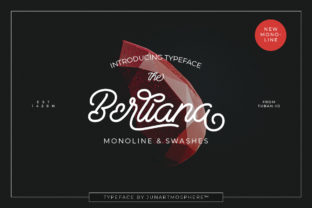 Berliana Script Font for Crafters