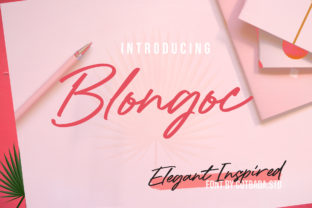 Blongoc Script: A Modern Font for Branding