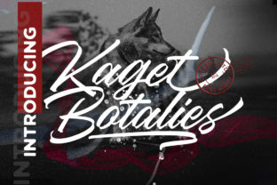 Botalies Kagetan Script: A Modern Typeface for Bold Campaigns