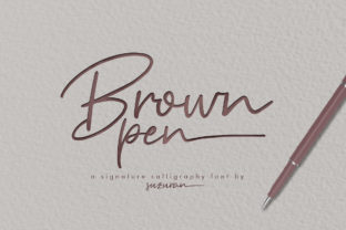 Brown Pen Script: A Typeface for Editorial Warmth
