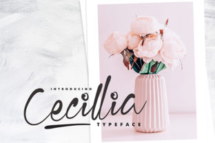 Cecilia Script: A Handwritten Typeface for Editorial Design