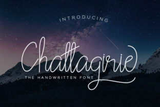 Chattagirie Script: A Handwritten Typeface for Editorial Design
