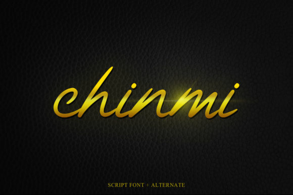 Chinmi Script: A Typeface for Clear Campaigns