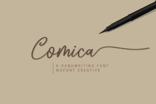 Comica Script: A Handwritten Font for Branding