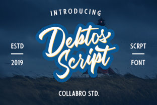 Debtos Script: A Handwritten Font for Digital Charm