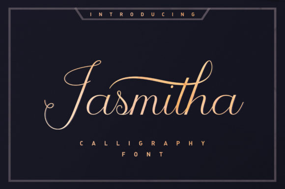Jasmitha Script: A Modern Typeface for Branding