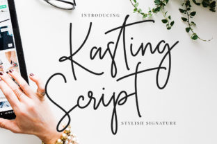 Kasting Script: A Premium Typeface for Digital Design