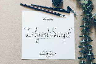 Labyrint Script: Elevate Your Brand with This Elegant Typeface
