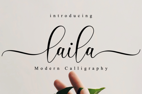 Laila Script: A Modern Typeface for Web Design
