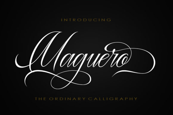Maguero Script: A Modern Typeface for Web Design