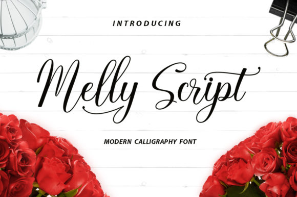 Melly Script: A Modern Typeface for Makers