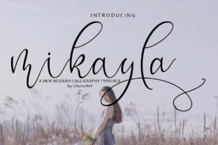 Mikayla Script: A Modern Typeface for Digital Design