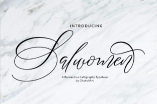 Salwomen Script: A Modern Typeface for Brand Identity