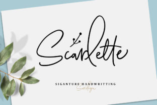 Scarlette Script: A Typeface for Handmade Makers