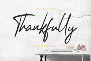 Thankfully Script: A Typeface for Trustworthy Brands