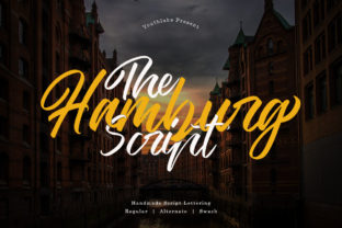 The Hamburg Script Font for Web Designers