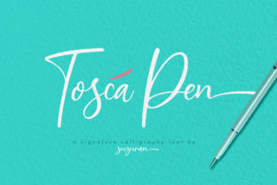 Tosca Pen Script: A Versatile Typeface for Editorial Design